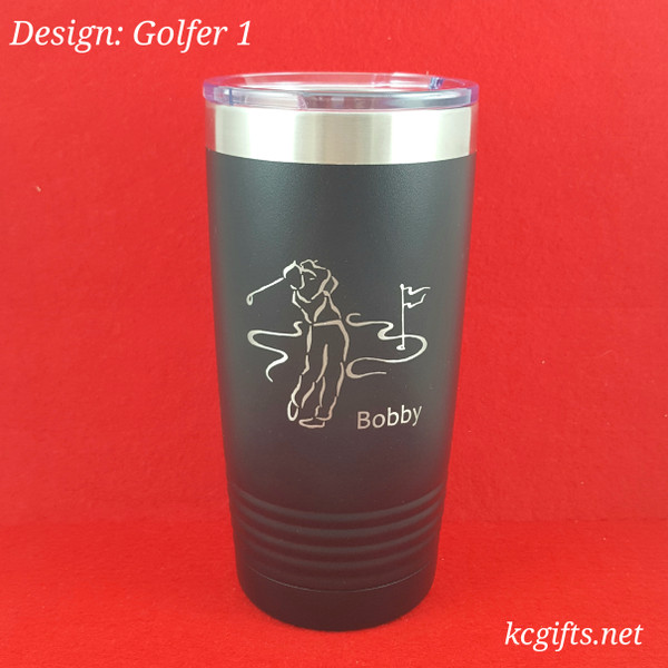 Polar Camel Insulated Mug - Personalized Mug for the Golfer