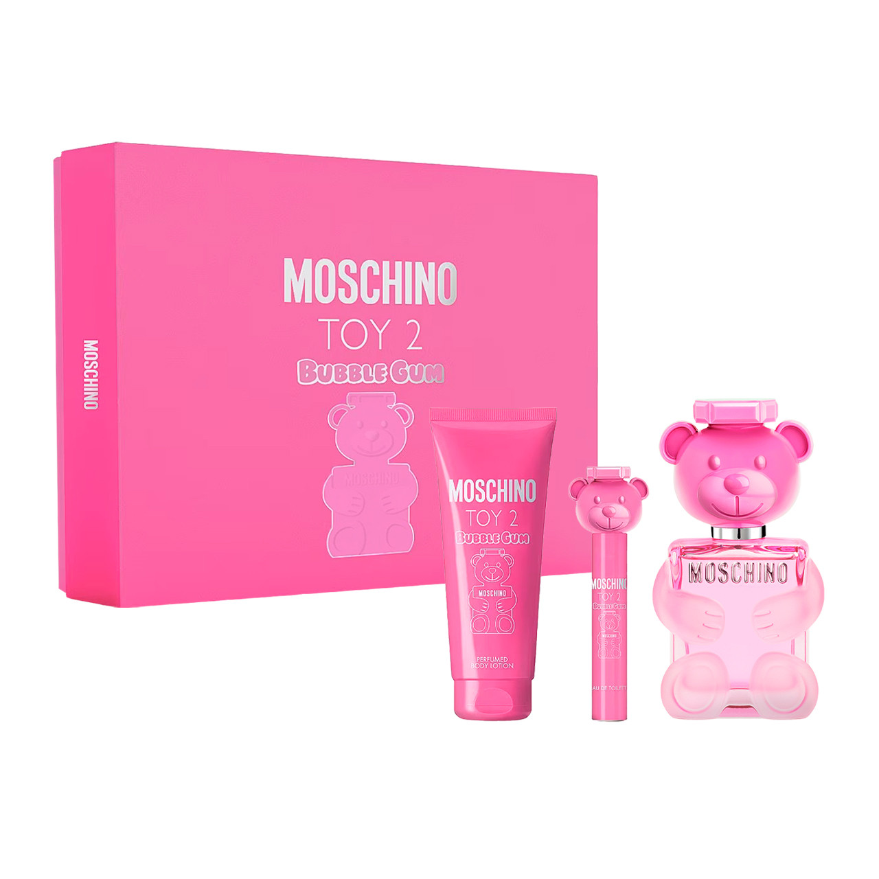 Moschino Toy 2 Bubble Gum Estuche 3 pzs Dama - Magna Perfumes