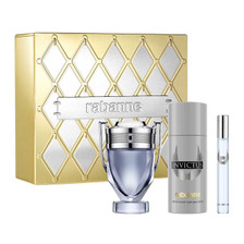 Invictus Metal SET 3 Piezas Hombre EDT 100ml + Desodorante 150ml + Miniatura 10ml