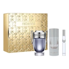 Invictus Metal Estuche 3 Piezas Caballero EDT 100ml + Desodorante 150ml + Miniatura 10ml