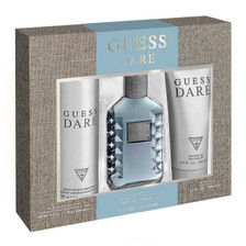 Guess Dare Estuche 3 Piezas Hombre EDT 100ml + shower gel 200ml + desodorante 226ml
