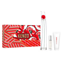Flower by Kenzo Estuche 3 Piezas Dama EDP 100ml + Crema Corporal 75ml + Mini 10ml