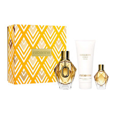 Million Gold For Her SET 3 Piezas Dama EDP 90ml + Locion Corporal 100ml + Miniatura 5ml