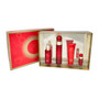 360 Red  SET 4 Piezas Dama EDP 100ml + Crema Corporal 90ml + Gel de Ducha  90ml + Miniatura 7.5ml