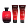 Hawas Fire Estuche 3 Piezas Unisex EDP 100ml + Limpiador de Rostro y Barba 100ml + Gel de Ducha 100ml