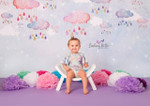 a gorgeous colourful photographers backdrop, 