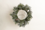 Elegant simple Xmas wreath 9034  .. 