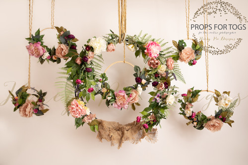 Hanging Floral Wreaths 