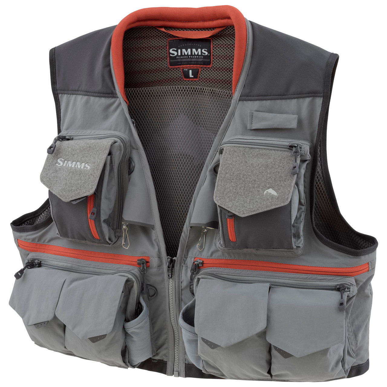 Simms Guide Vest - Steel - XL