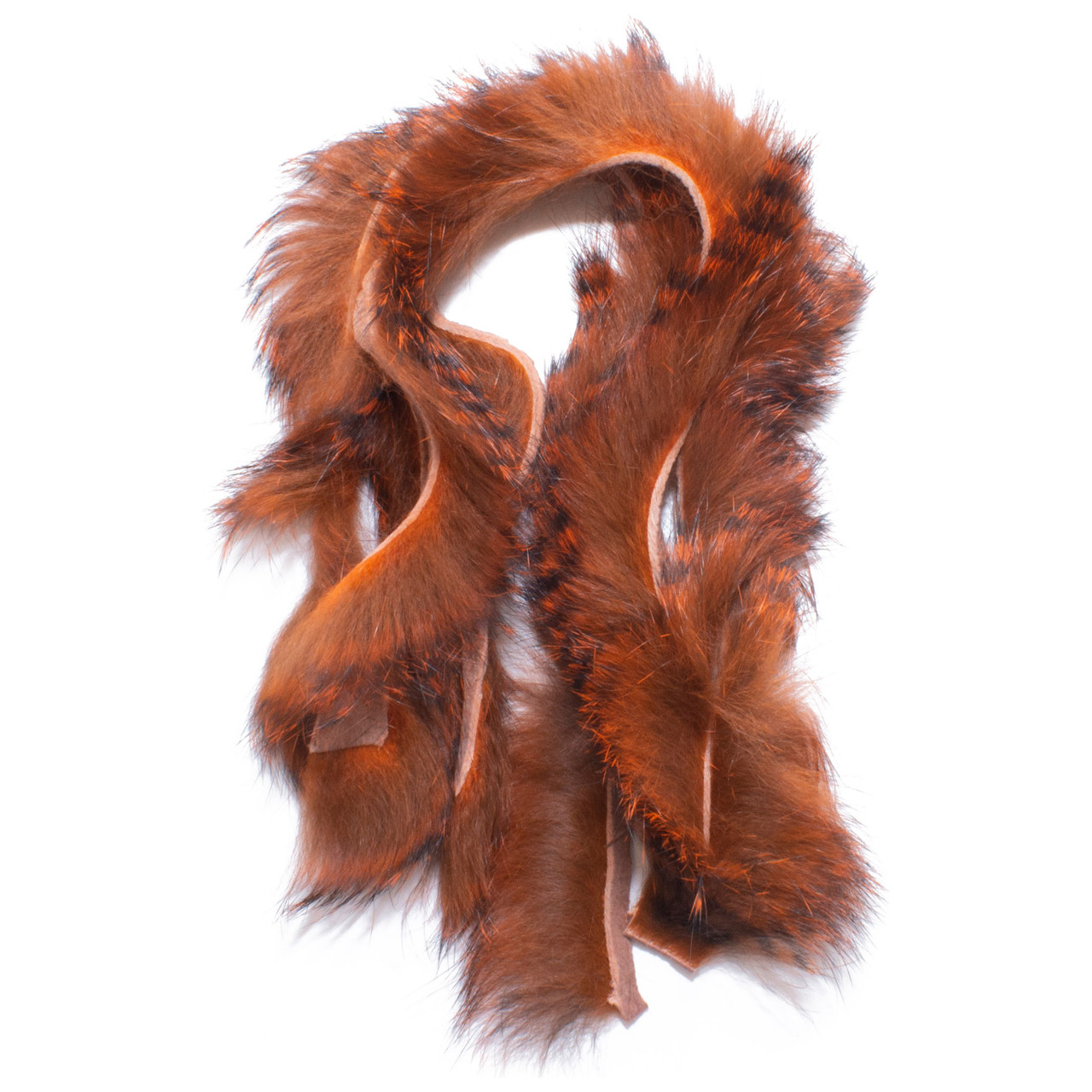 Hareline Black Barred Rabbit Strips - Hunter Banks Fly Fishing
