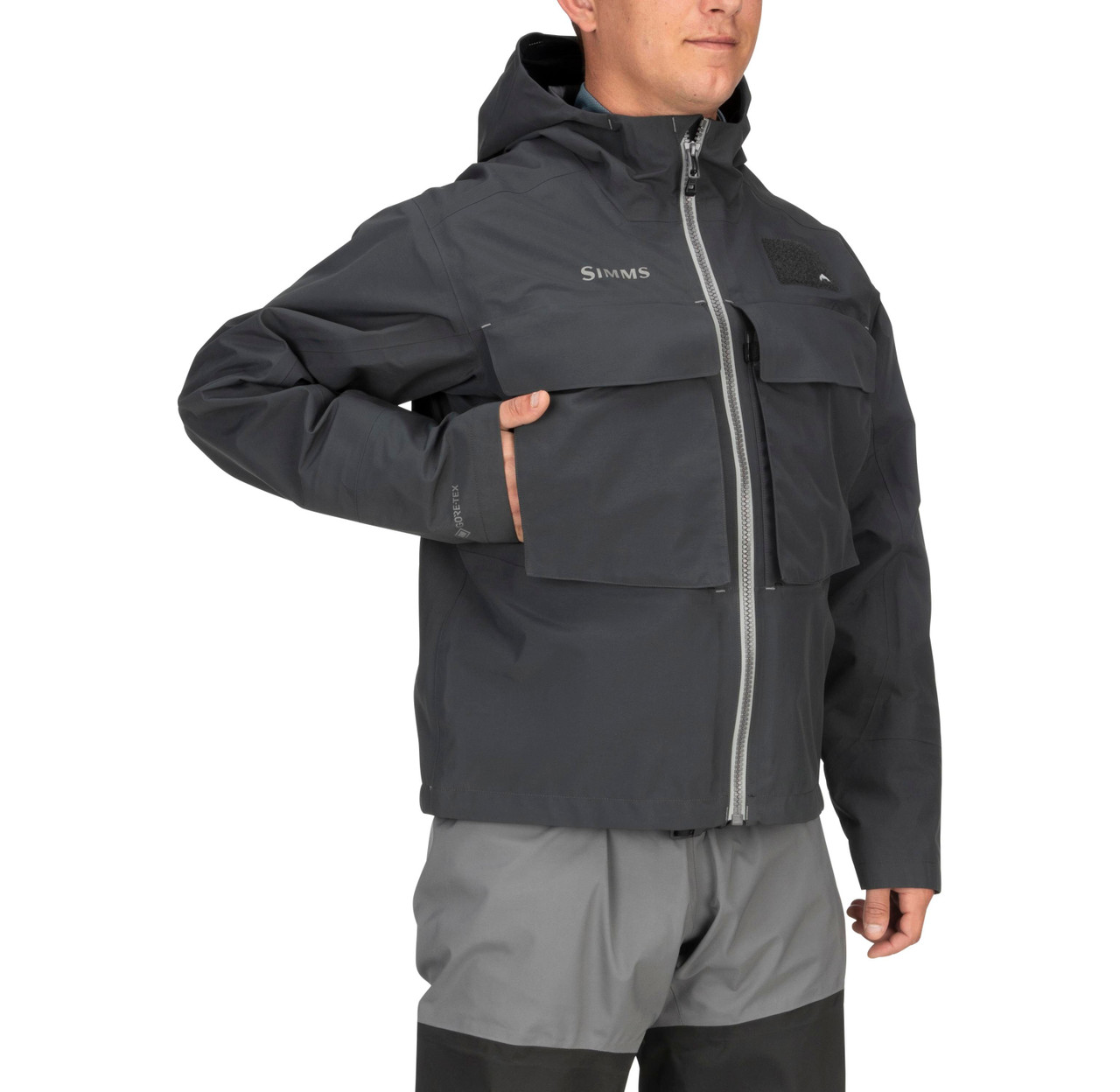 Simms Guide Classic Jacket Hunter Banks Fly Fishing