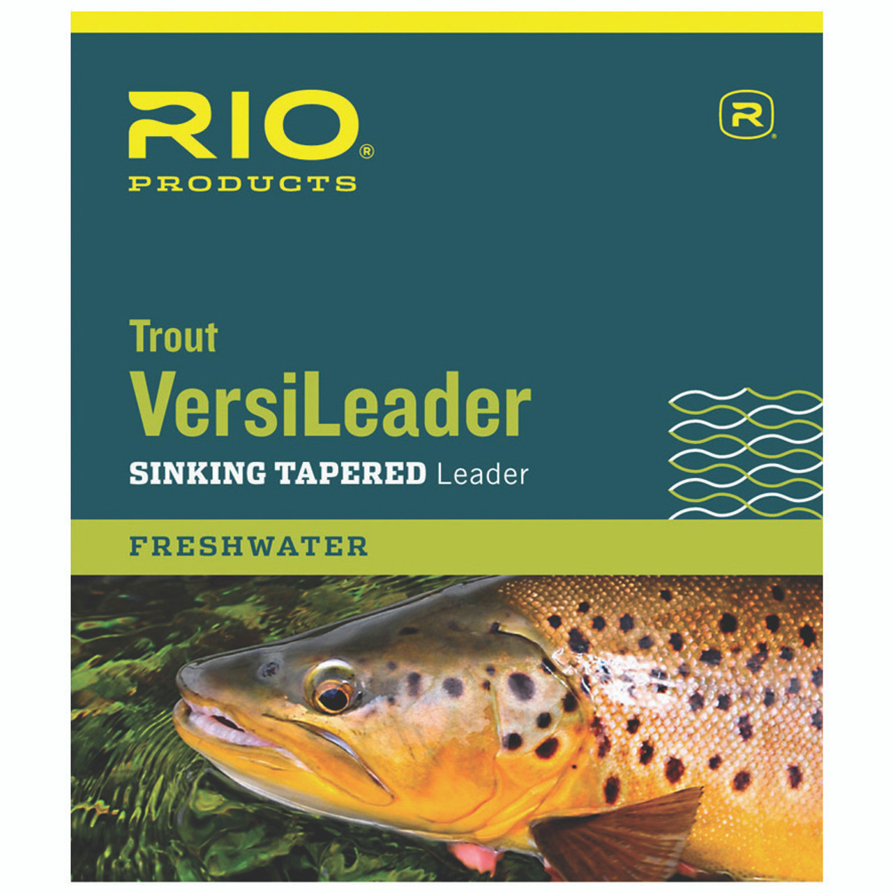 Rio Trout Versileader - 12ft, 7.0Ips Black