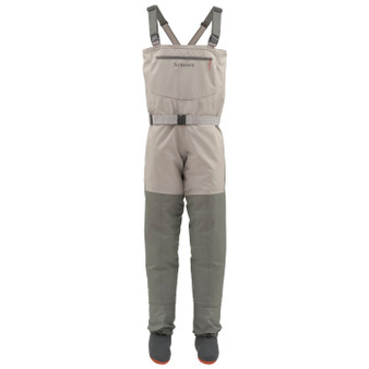 Simms Womens Tributary Stockingfoot Wader Platinum Image 1