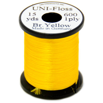 UTC KEVLAR THREAD in Natural Yellow 1 spool made with kevlar Fly Tying Wapsi 