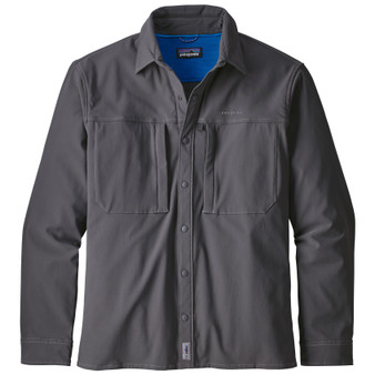 Patagonia Snap Dry LS Shirt Forge Grey Image 1