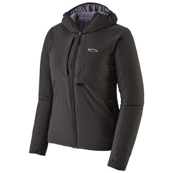 Patagonia Womens Tough Puff Hoody Ink Black Image 1