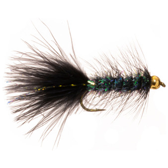 Umpqua Bead Head Crystal Bugger Black Image 1