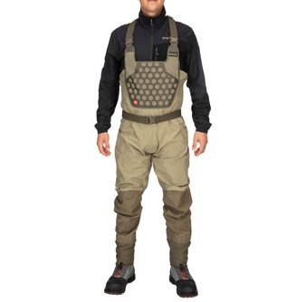 Simms Flyweight Stockingfoot Dark Stone Image 1
