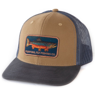 Fishpond Local Hat Gold Charcoal Image 1