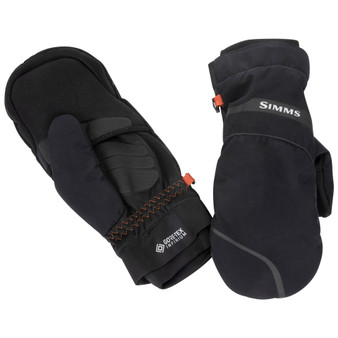 Simms Gore Tex Exstream Foldover Mitt Black Image 1