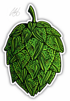 Trout Hop Decal