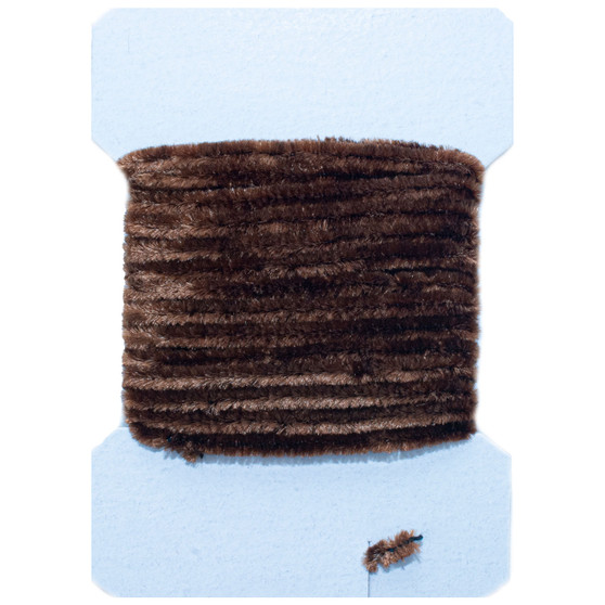 Wapsi Rayon Chenille Dark Brown Image 1