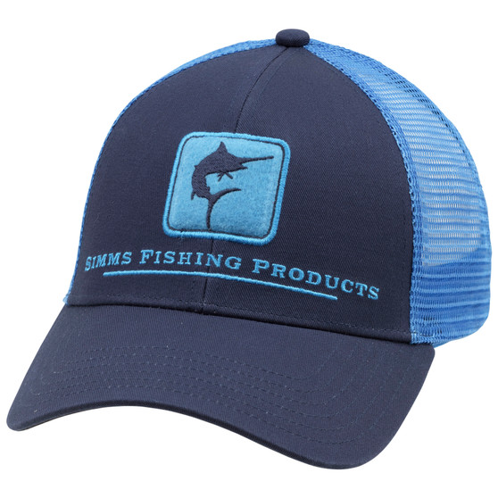 Simms Marlin Icon Trucker Admiral Blue Image 1