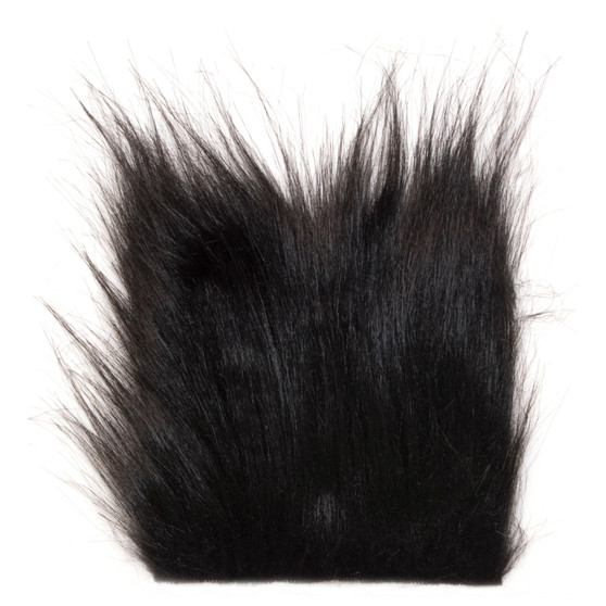 Hareline Extra Select Craft Fur Black Image 1