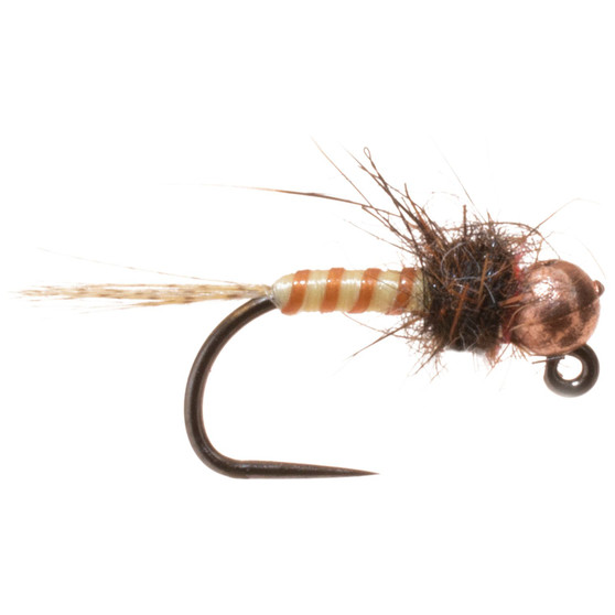 Umpqua Euro Jig Brown Yellow Image 1