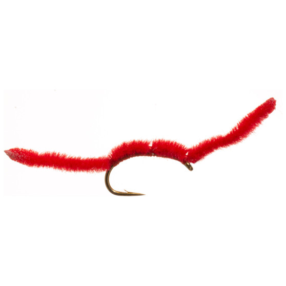 Umpqua San Juan Worm Red Image 1