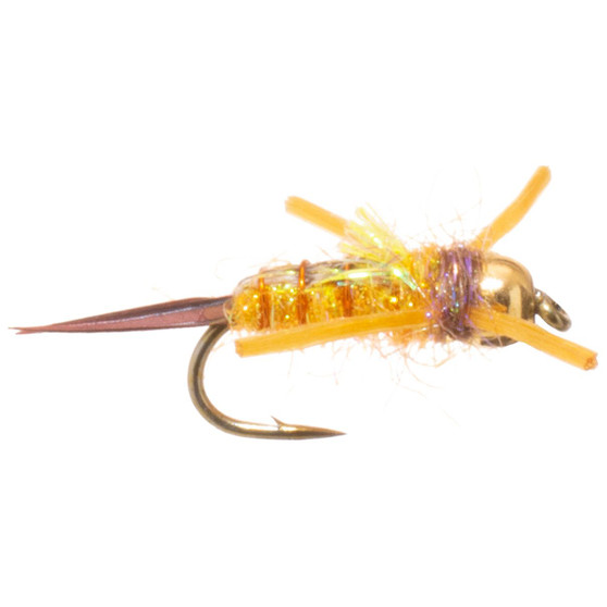 Umpqua Tungsten Bead Head Rubberleg Psycho Prince Orange Belly Image 1