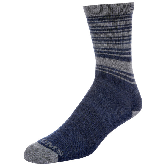 Simms Merino Lightweight Hiker Sock Admiral Blue Image 1