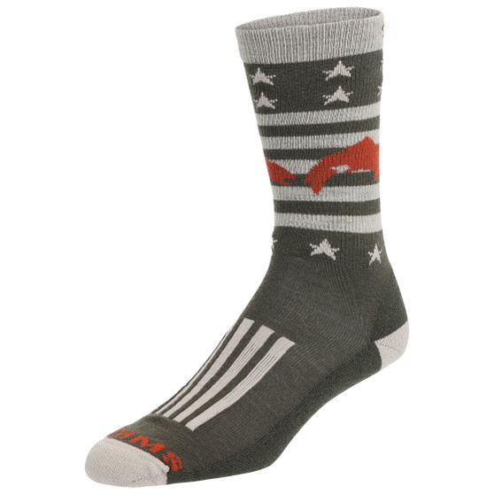 Simms Daily Sock Americana Image 1