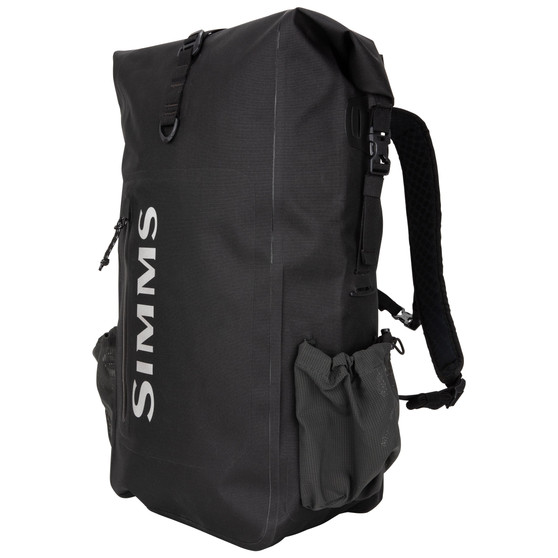 Simms Dry Creek Rolltop Backpack Black Image 1