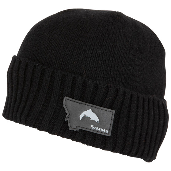 Simms Big Sky Wool Beanie Carbon Image 1