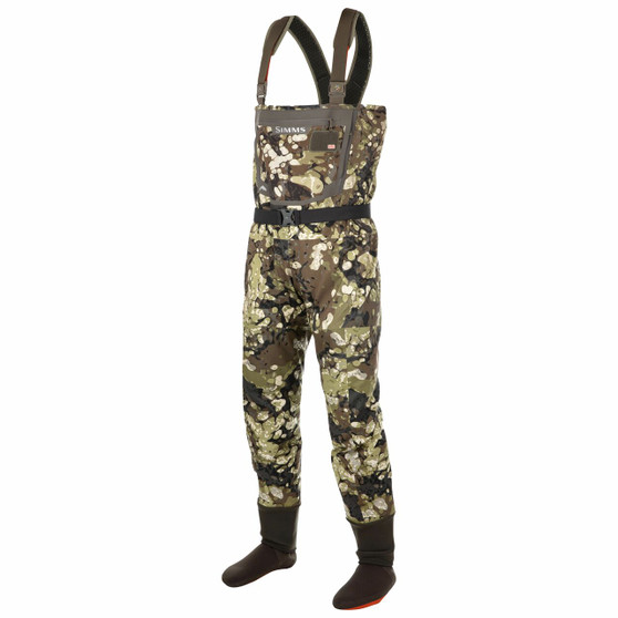 Simms G3 Guide Stockingfoot Riparian Camo Image 1