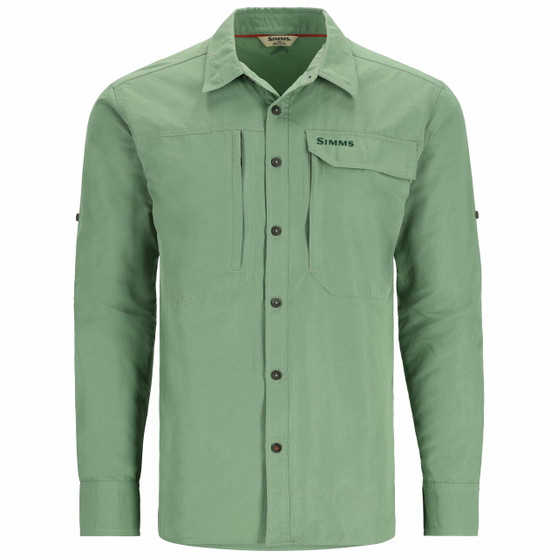 Simms Guide Shirt LS Field Image 1