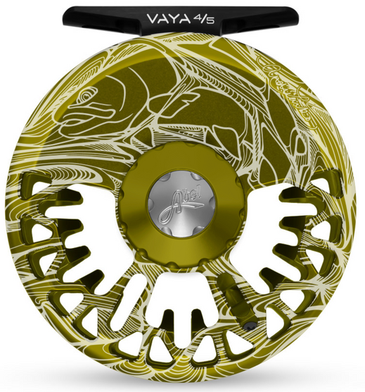 VAYA Reel Olive - Larko Trout 4/5 Rosewood