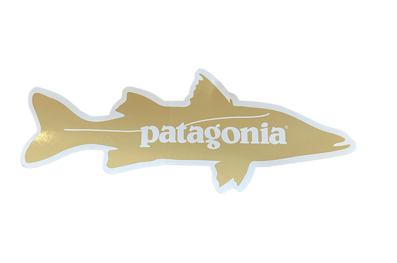 Patagonia Logo Snook Sticker