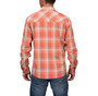 Simms Outpost LS Shirt Smoked Salmon Plaid Image 7