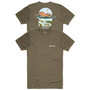 Simms Underwood River SS T Shirt Olive Heather Image 1