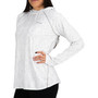 Simms Womens Solarflex Hoody Print Lily Pad White Image 2