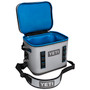 Yeti Coolers Hopper Flip 12 Fog Gray Tahoe Blue Image 2