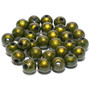 Hareline 3d Beads Olive Image 1
