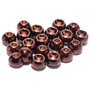 Hareline Plummeting Tungsten Beads Metallic Brown Image 1