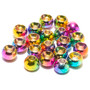 Hareline Plummeting Tungsten Beads Rainbow Image 1