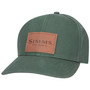 Simms Leather Patch Cap Foliage Image 1
