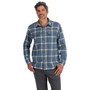 Simms Gallatin Flannel LS Shirt Neptune Ombre Plaid Image 2