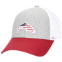 Simms Usa Catch Trucker Heather Grey Image 1