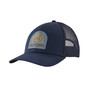 Patagonia Soft Hackle Lopro Trucker Hat New Navy Image 1